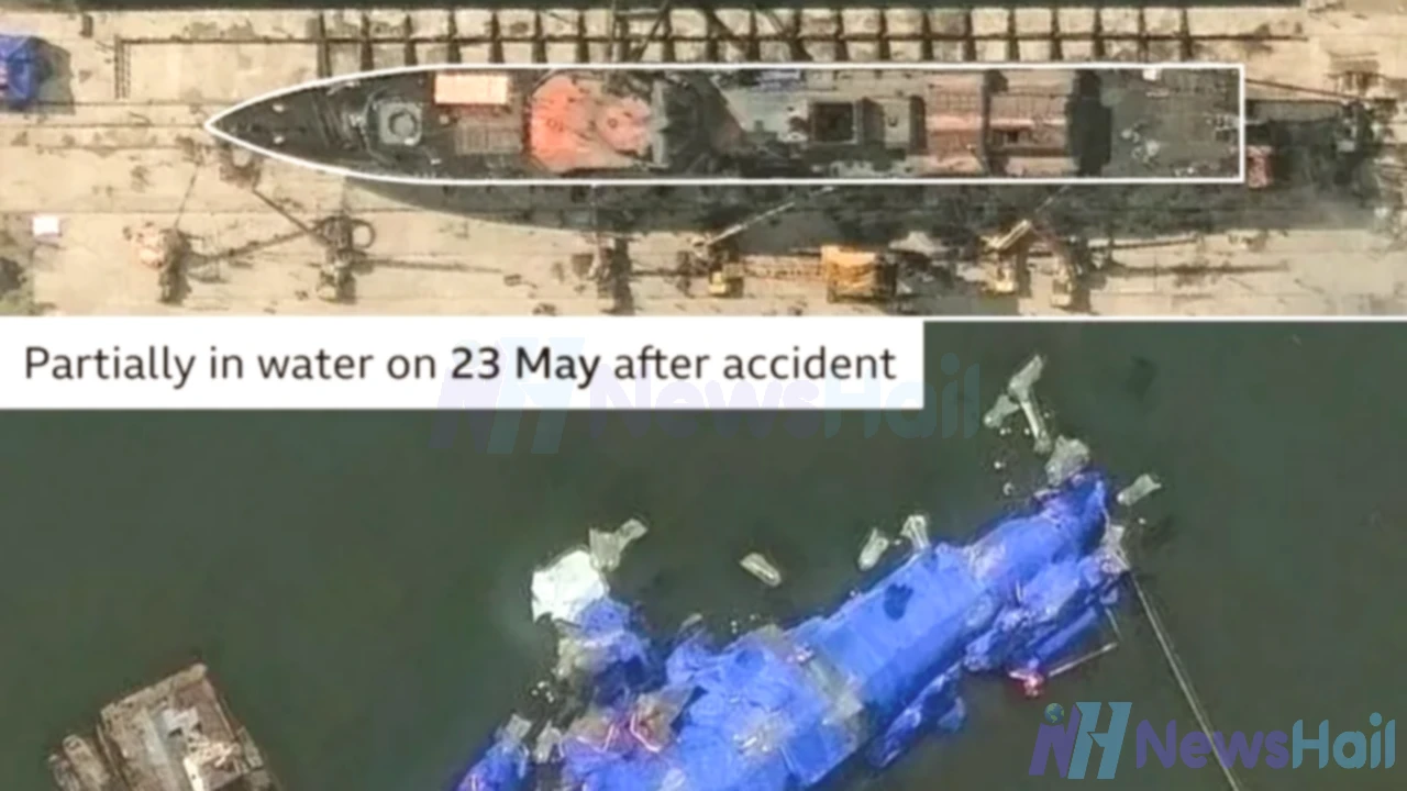 North Korea Detains Shipyard Officials After Warship Launch Accident