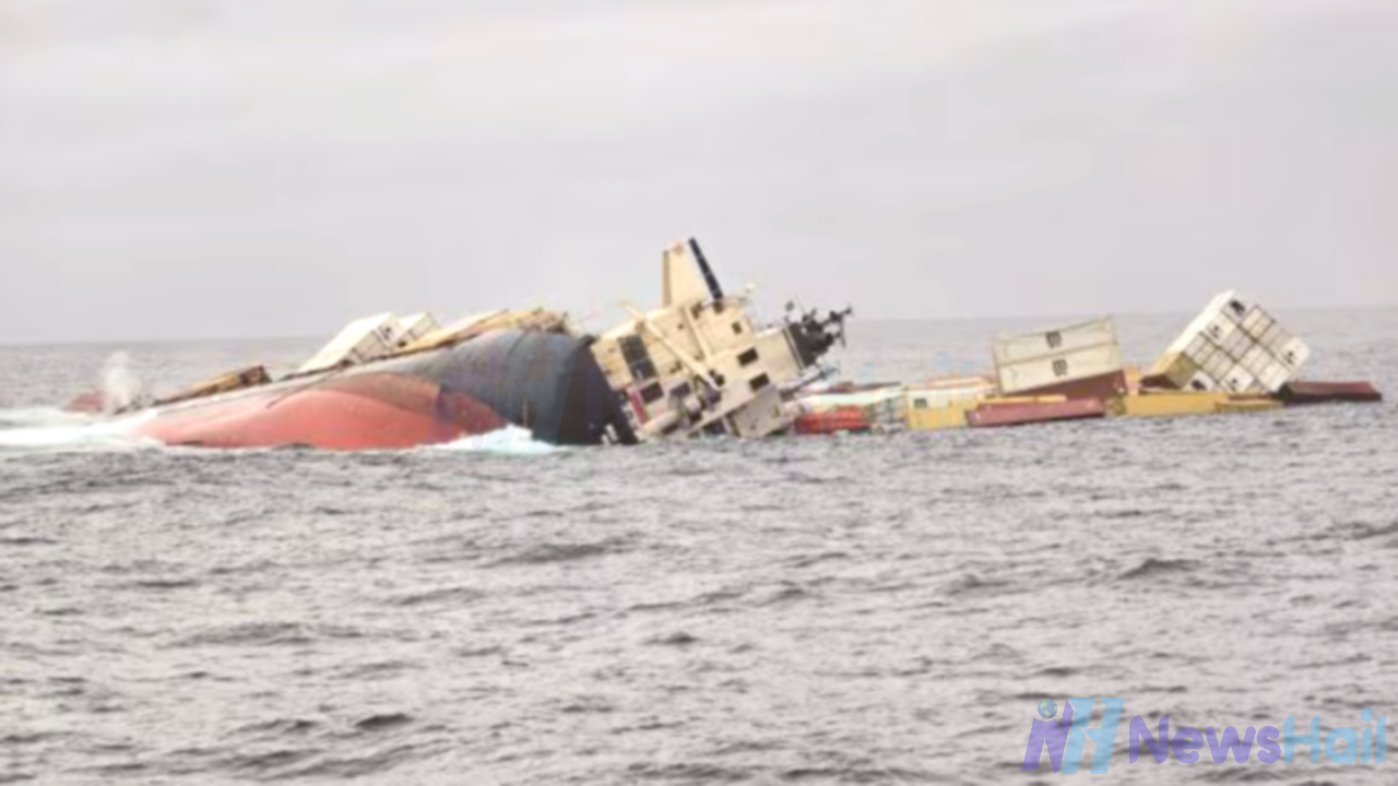Kerala on Alert After Cargo Ship with Hazardous Cargo Sinks Near Coast